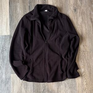 Old Navy Charcoal Fleece Jacket